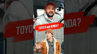 Спор о том кто круче разгорается не на шутку Honda или Toyota А вы за кого [upl. by Anerda]