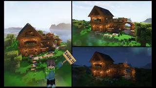 Minecraft Jak Zbudować Prosty Domek Poradnik [upl. by Efron]