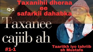 Taxanihii tahriib iyo taariikh Q11sh mustafaa calii caannood [upl. by Boynton]