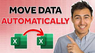 How to Move Data Automatically Between Excel Files [upl. by Reidar821]