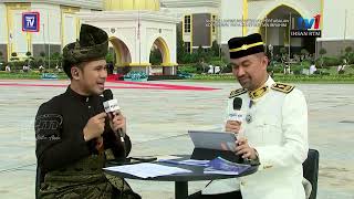 LANGSUNG Istiadat Pertabalan Sultan Ibrahim sebagai Yang diPertuan Agong ke17 di Istana Negara [upl. by Ettevad772]