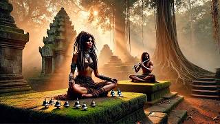 Mystery in the Forest Temple  Meditation Music of Ancient India  AI Video [upl. by Sylram22]