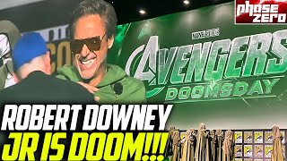 Avengers Doomsday Robert Downey Jr Return Full Hall H Video  SDCC 2024 [upl. by Ramas]