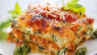 lasagna al forno super golosa 😉 con ricotta e spinaci [upl. by Latnahs]