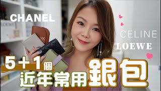 🌸 5個近年常用銀包＋1個最長情銀包｜CHANEL LOEWE CELINE [upl. by Delahk]