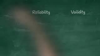 RELIABILITY AND VALIDITY OF TESTS [upl. by Bysshe633]