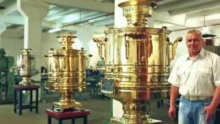 Самые большие самовары мира Изготовление  Biggest samovars in the world Manufacturing [upl. by Elleyoj]