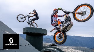 INSANE MOTO TRIALS SKILLS ON DISPLAY  GAME OF BIKE WITH TONI BOU amp ANTOINE BUFFART  EPISODE 1 [upl. by Cornelie552]