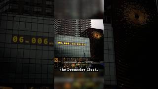 Doomsday Clock in New York history nyc newyorkhistory [upl. by Kuth39]