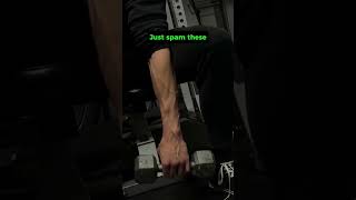 GET VEINY HANDS IN MINUTES  veins forearmsworkout [upl. by Anoirb528]