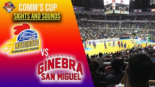 GINEBRA VS MAGNOLIA SIGHTS AND SOUNDS PBA HIGHLIGHTS [upl. by Peoples]