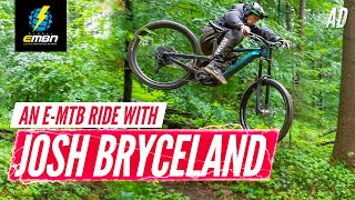 Cutting Loose An EMTB Ride With Josh Bryceland  All New 2020 Cannondale Moterra First Look [upl. by Ecyla862]