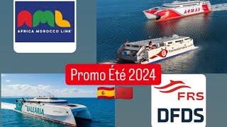 🚨 Super Promo Été 2024 en ferry 🛳️🇪🇦🇲🇦 On vous montre la simulation sur internet [upl. by Valeria]