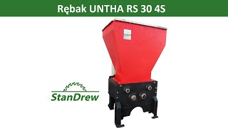 Rębak UNTHA RS 30 4S  StanDrew [upl. by Akinehs289]