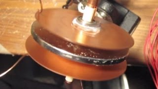 Dual Counter Rotating Homopolar Motor Magnetic Vortex Motor  Part 4 [upl. by Enimajneb]