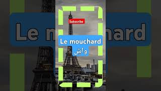 Le mouchard الفرنسيةللمبتدئين تعلم [upl. by Aikyn]