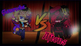 Glamrocks vs aftons pt1 glammike au [upl. by Wylde]