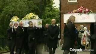 Derby house fire childrens funeral held [upl. by Aneerahs753]