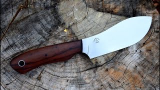 Beginner Knife Making Forging a Nessmuk Skinning knife [upl. by Hna]