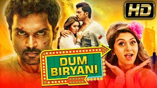 Dum Biryani Full HD  दम बिरयानी  Tamil Hindi Dubbed Full Movie  Karthi Hansika Motwani [upl. by Nidnal174]