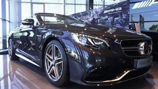 2016 MercedesBenz S63 AMG Cabriolet Start Up Engine and In Depth Tour [upl. by Faletti]