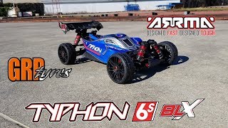 ARRMA TYPHON V3 6S  AT DA TRACK [upl. by Ettennig]