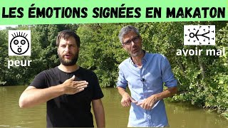 Le vocabulaire des émotions signé en Makaton [upl. by Holton]