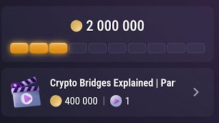 Crypto Bridges Explained  Part 1 TapSwap Code [upl. by Isej]