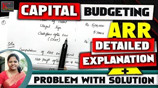 3 ARR Accounting  average rate of return method in capital budgeting  solved by kauserwise® [upl. by Anavrin513]