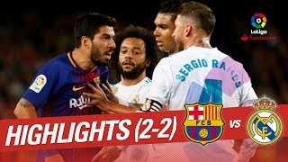 ElClásico  Resumen de FC Barcelona vs Real Madrid 22 [upl. by Stephi]