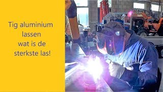 Tig lassen Aluminium welke las is het sterkste [upl. by Lanza]