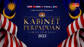 LANGSUNG Pengumuman Kabinet Kerajaan Baharu oleh Perdana Menteri  2 Disember 2022 [upl. by Tiebout579]