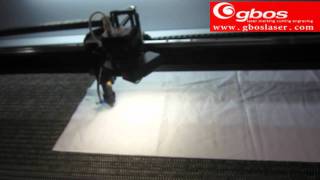 How to use Camera laser cutting machine software CCD 52 GBOS LASER [upl. by Ahsea]