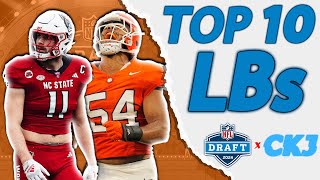 The Top 10 Linebackers In The 2024 NFL Draft [upl. by Jacky679]