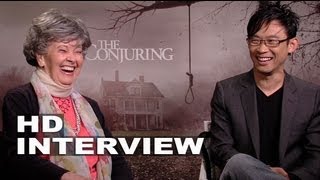 The Conjuring James Wan amp Lorraine Warren Official Interview Part 2  ScreenSlam [upl. by Shanney343]