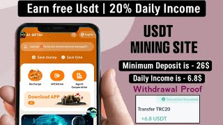 New gptailtdcom Usdt Cloud Mining Websit SiteToday  Usdt Mining Today Best Usdt Mining site [upl. by Horwitz154]