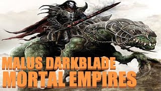 Malus Darkblade  Warhammer 2 Livestream [upl. by Asseram75]