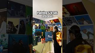 Painting SZA SOS Details [upl. by Llarret]