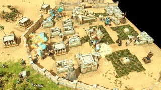 Age of Mythology Retold  EGYPT Faction Gameplay PCUHD [upl. by Anilorac30]