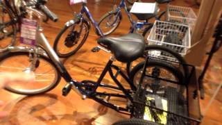 TORKER Tristar Hybrid Video Overview  Motorized Electric Tricycle Bike with Cargo Basket [upl. by Aicylla]