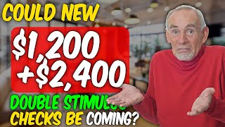 Could New 1200  2400 Double Stimulus Checks Be Coming Latest Update [upl. by Aleahcim]