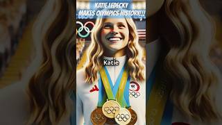 KATIE LEDECKY BECOMES MOST DECORATED OLYMPIC SWIMMER [upl. by Stutzman757]