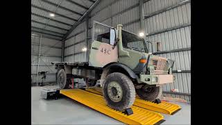 U1700 Unimog on Dyno [upl. by Aninad]