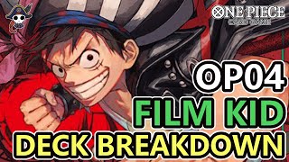 OP04 FILM KID DECK BREAKDOWN  GP Doflawho [upl. by Darum681]