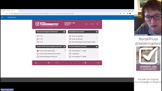 Webinar NorskPluss Plasseringstest 10jan2024 [upl. by Ruberta987]