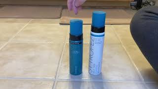 Comparing St Tropez Classic with St Tropez Express Self Tanners SIDE BY SIDE RESULTS [upl. by Frances]