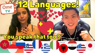 Japanese Polyglot Met His Language SOULMATE  Omegle [upl. by Rich]