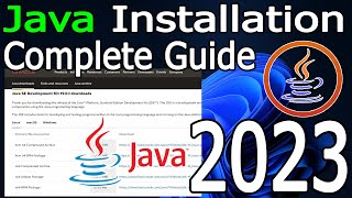 How to Install Java on Windows 1011  2023 Update  JAVAHOME JDK Installation [upl. by Marylin]