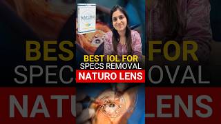 Best IOL For Specs Removal Naturo Lens [upl. by Trebma]