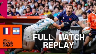 Ending the season in style  France v Argentina  Mens FINAL  HSBC Madrid Sevens [upl. by Jilleen]